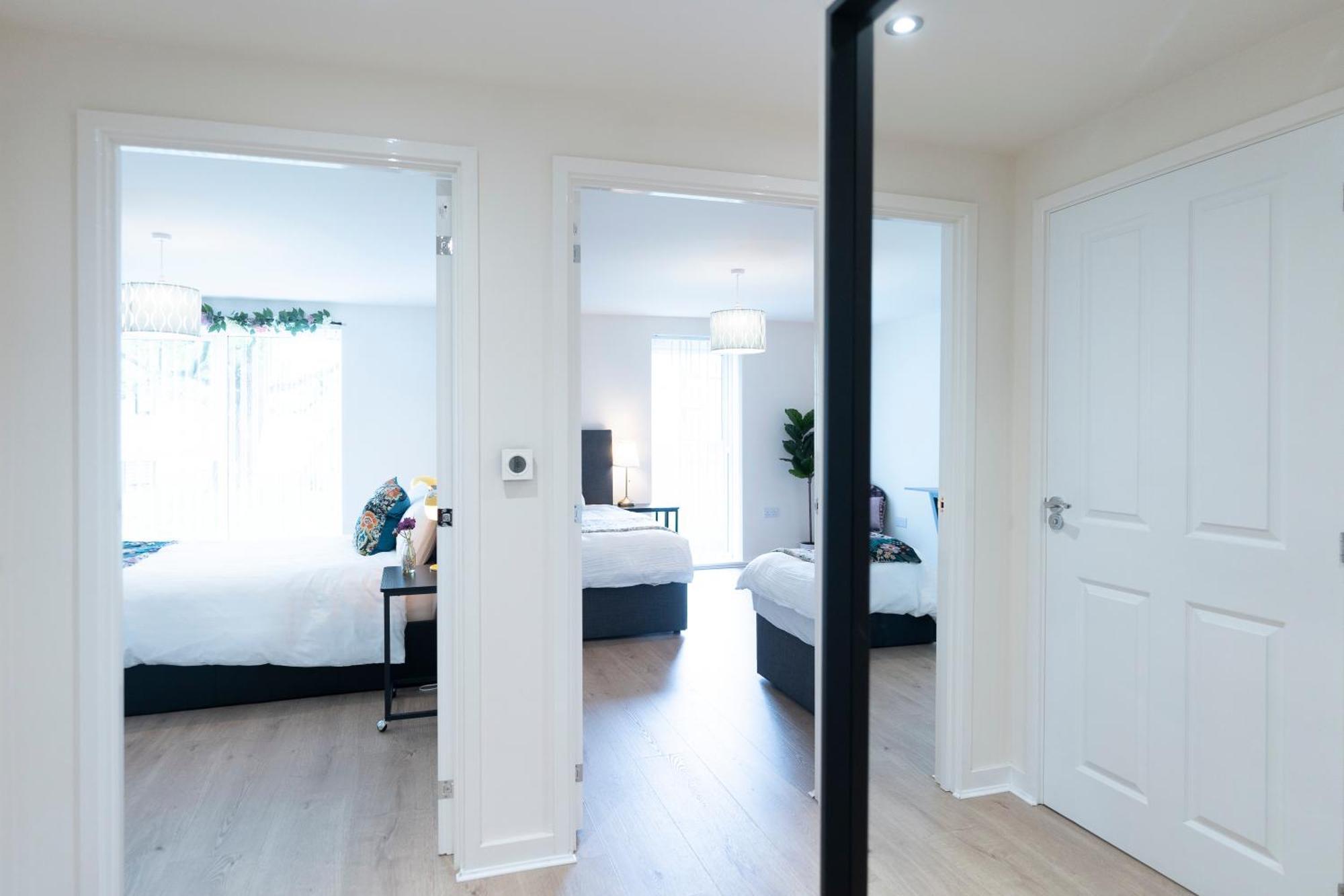 Luxury Ground Floor 2 Bedroom Apartment Free Wifi & Parking Sheffield Extérieur photo