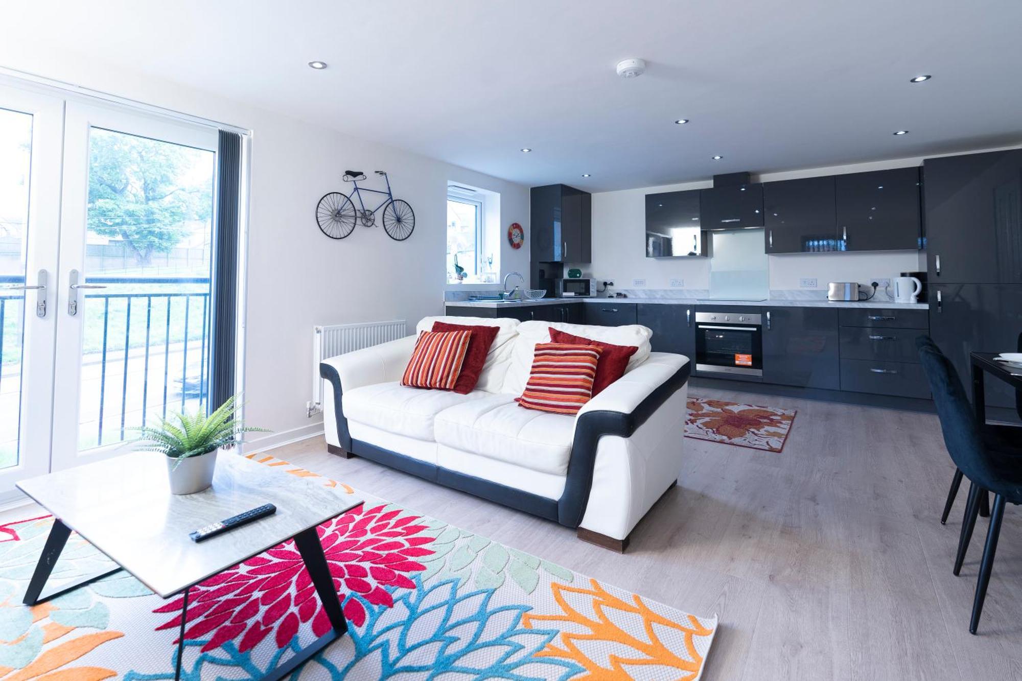 Luxury Ground Floor 2 Bedroom Apartment Free Wifi & Parking Sheffield Extérieur photo